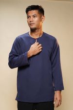 TFC x Hermosa Blue Black Kurta