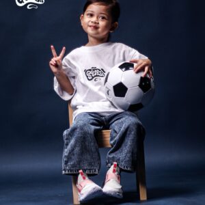 SSMZA KIDS OVERSIZED - WHITE